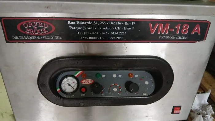 Maquina a vacuo vm 18