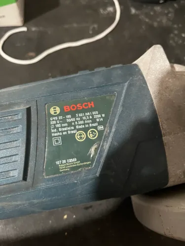 Esmerilhadeira bosch 7 polegadas