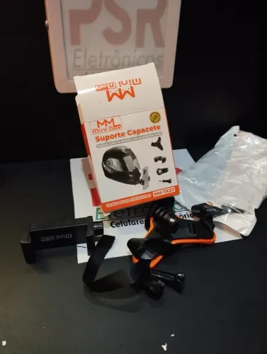 Suporte para capacete gravação