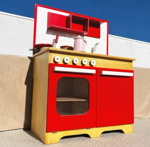 Cozinha Infantil Madeira + PANELAS INCLUSAS!