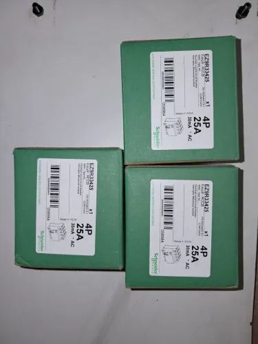 Lote Disjuntor IDR Easy9 schneider 25A