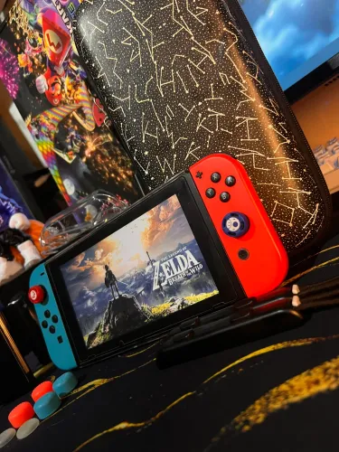 NINTENDO SWITCH V2 IMPECÁVEL ? | COMPLETO + CASE