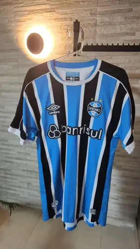 Título: Camisa Grêmio 120 Anos Umbro Banrisul Tamanho G