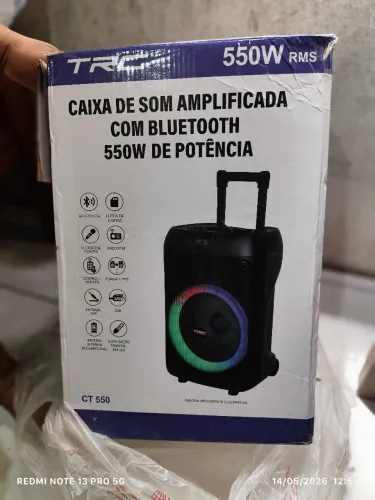 Caixa de som TRC 550W
