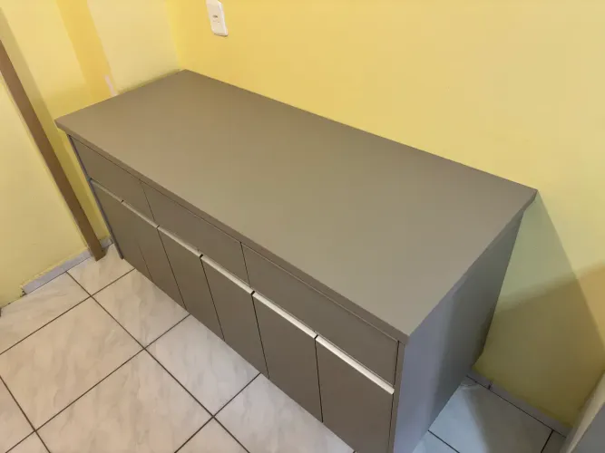 Balcão Buffet 100% MDF (58x158cm) - Praticamente Novo!