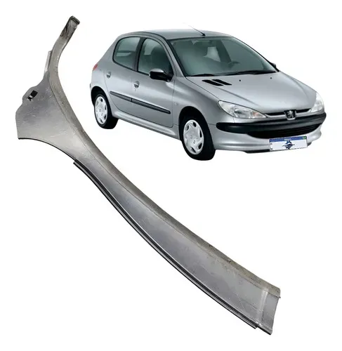 Moldura Churrasqueira Direita Peugeot 206 2005 *77 Original