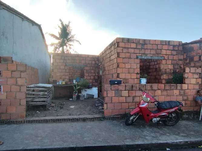 Casa quase no ponto do madeiramento