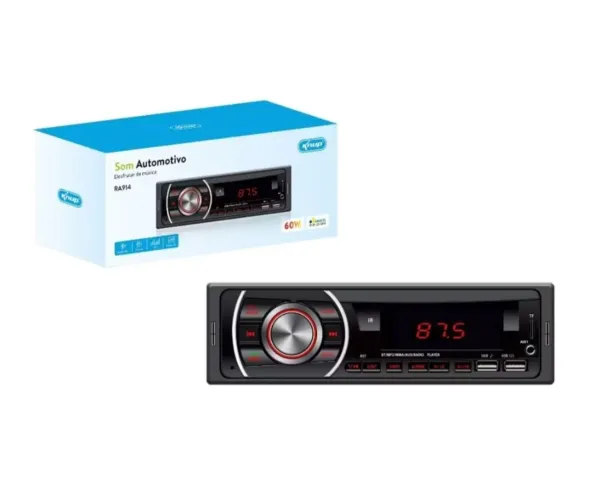 Som automotivo bluetooth 60x4