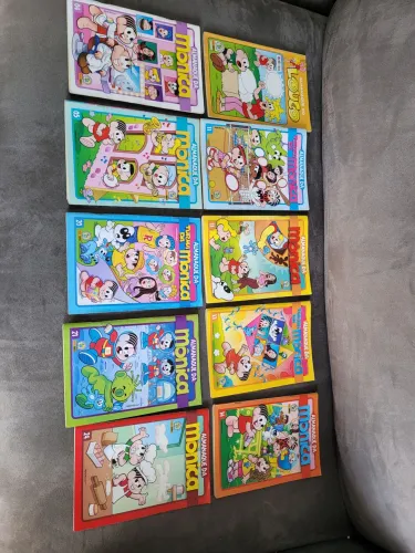 Gibis turma da Mônica coleção com 10 unidades