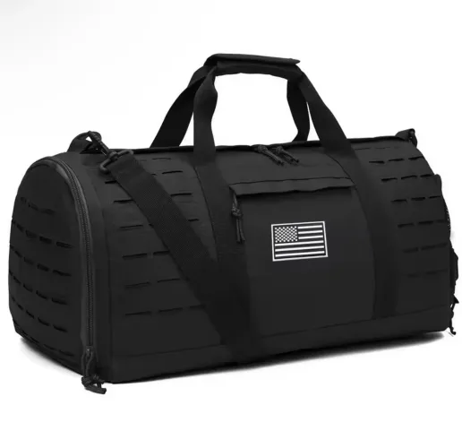 bolsa tática 40l Preta Academia Esportes e Militar