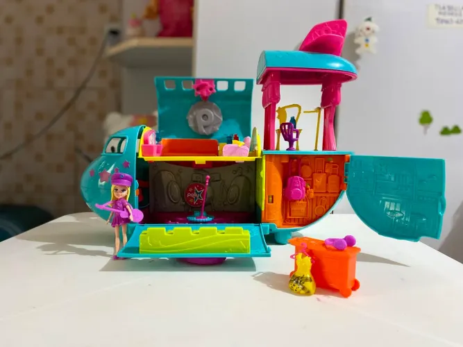 Polly Pocket Avião Turnê de Rock