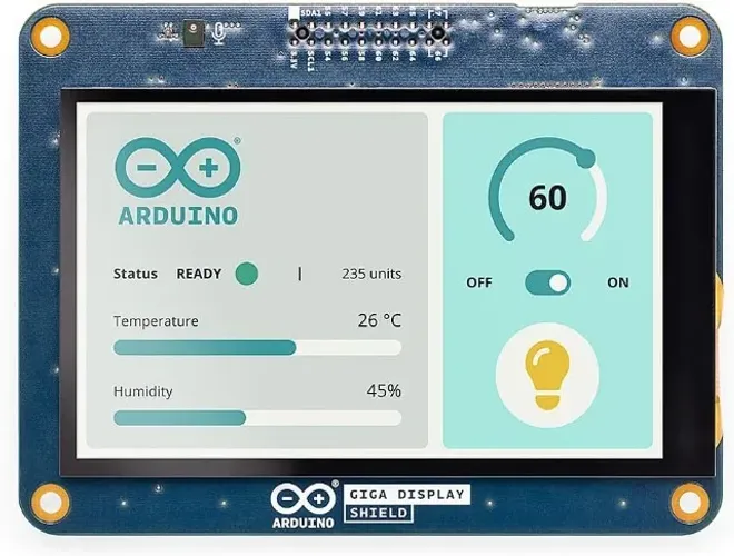 Arduino Kit Educacional Shield Para Giga Display - ASX00039