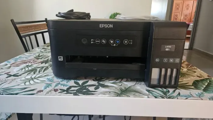 Impressora Epson EcoTank L4150 - Wi-Fi, Multifuncional e Muito Econômica!