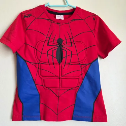 Camiseta/fantasia Homem Aranha Tam: 3-4 anos