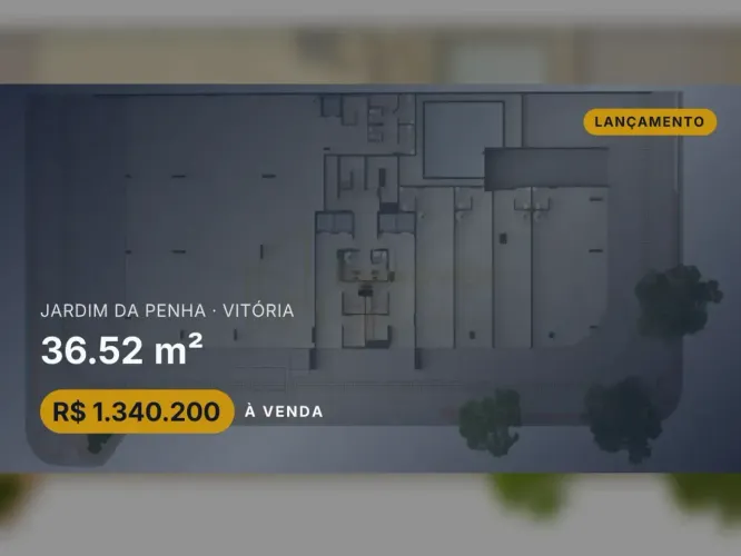 Jardim da Penha: loja de esquina com pé direito duplo e fachada envidraçada!