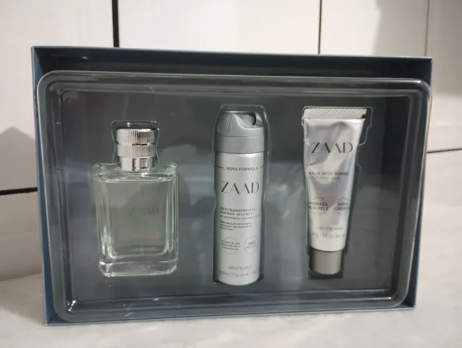 kIT PRESENTE DIA DOS PAIS ZAAD COM 3 ITENS O BOTICÁRIO ORIGINAL