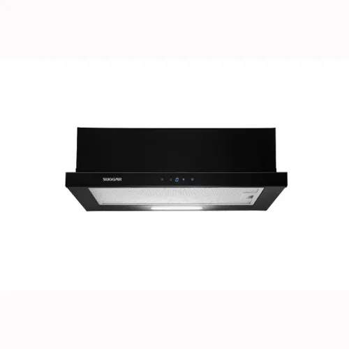 Depurador de Embutir Slim Touch 80 Cm Preto Suggar