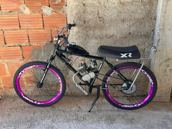 Motorizada nakasaki 80cc amaciado já, com freio a disco traseiro