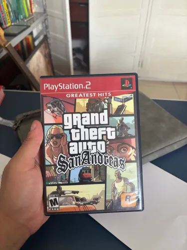 GTA SAN ANDREAS PS2 (com o game)
