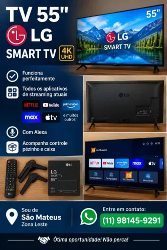 Tv LG 55 smart TV