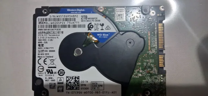 HD de notebook 2tb com case para externo