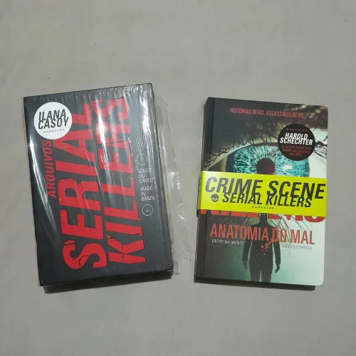 Box Arquivo Serial Killers + Serial Killers Anatomia do Mal