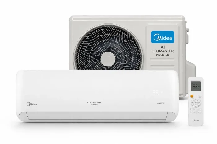 Ar-Condicionado Midea AI Ecomaster Inverter 12.000 BTUs Quente/Frio 220V