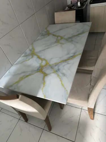 Mesa de jantar 6 cadeira