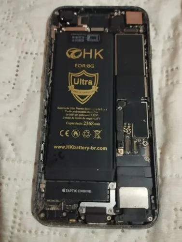 Bateria original redmi 12C e iPhone 8 pra peças
