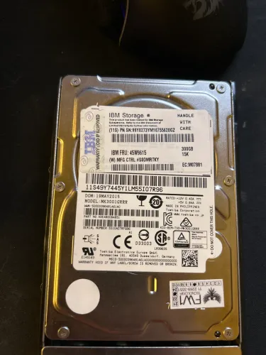 10x hd 300gb sas 15k