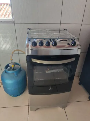 Fogão Electrolux 4 Bocas Inox com Acendimento Automático (ótimo Estado)