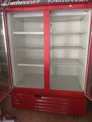 Freezer expositor de Duas Portas da Coca-Cola