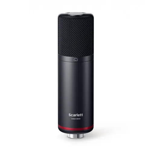Microfone condensador focusrit scarlett