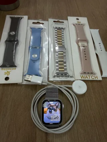 Apple Watch Series 6 + 2 carregadores originais e pulseiras
