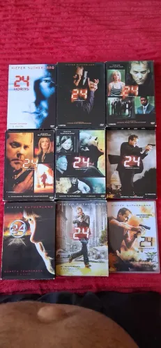SERIE 24 HORAS DVDS INÉDITOS !