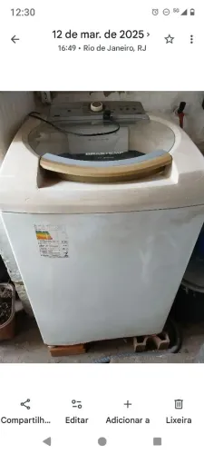 Máquina de Lavar só está enxaguando