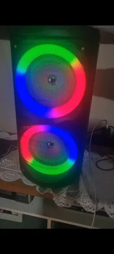 Vendo Caixa de Som kts-1298 bluetooth Potente semi nova 
