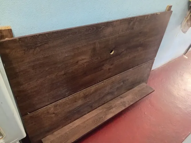Armário e painel de TV