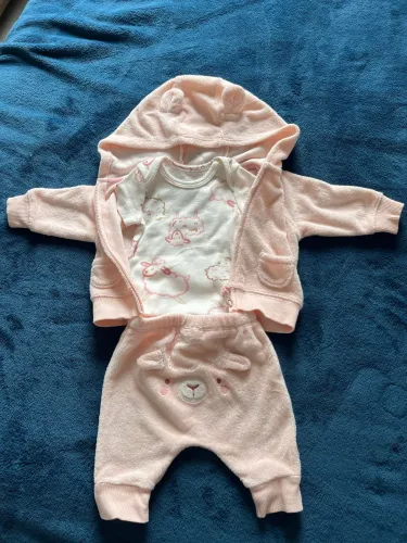 Conjunto Carters 3 Peças Menina Bebê Semi Novo RN