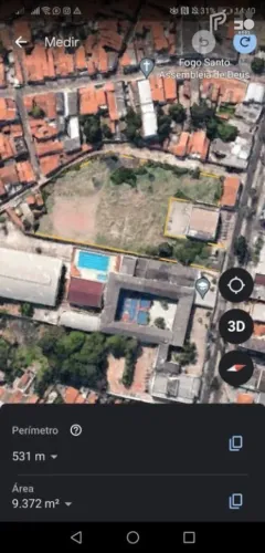 Terreno para locação - 1.800 m² - R$ 15.000,00/mês - João Paulo - São Luís/MA