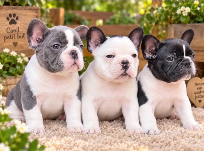 Filhotes perfeitos buldogue francês