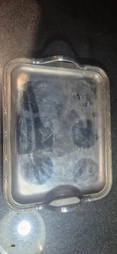 Bandeja Prata Antiga