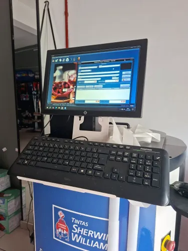 Máquina Tintométrica Dosadora A3H Santint automática 16 Canester