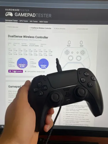 Controle Dualsense ps5 com hall effect
