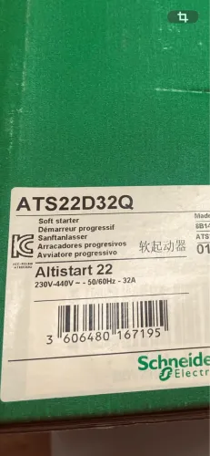 Soft Starter Schneider 32A MICROP. 230-440V - ATS22D32Q