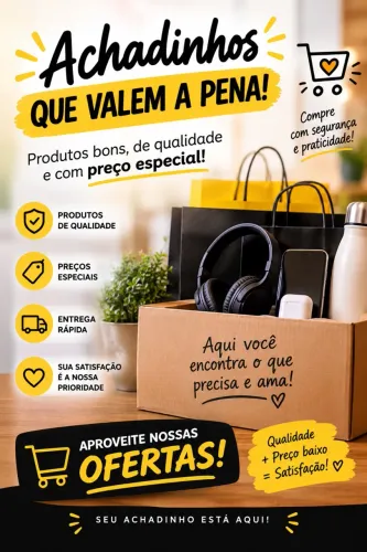 Produtos bons e com preços especiais
