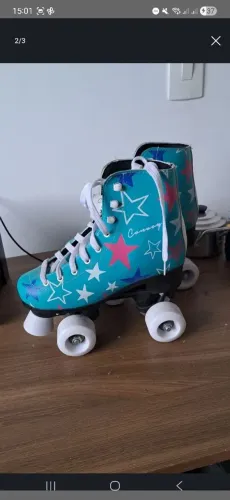 Patins Roller tamanho 34