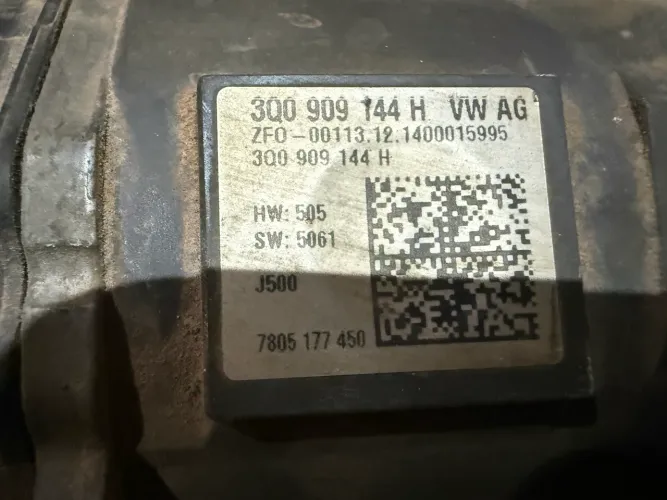 Caixa de direção elétrica Audi com agregado