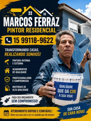 Pintura residencial em geral