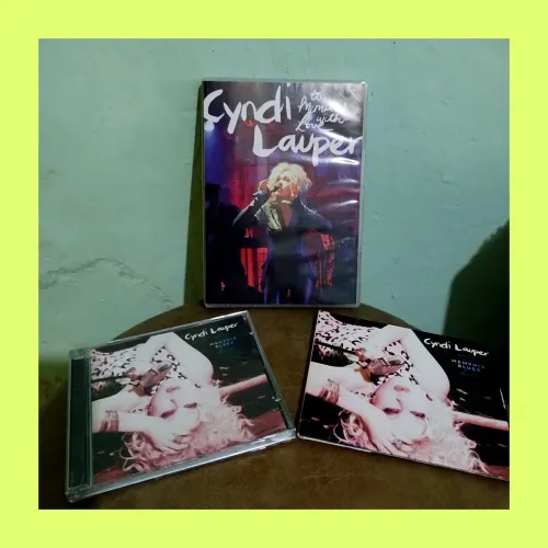 CD+DVD+Digipak Cyndi Lauper -Kit Colecionador - To Memphis With Love.